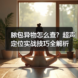 脓包异物怎么查？超声定位实战技巧全解析(图2)