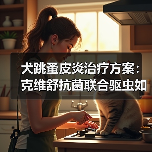犬跳蚤皮炎治疗方案：克维舒抗菌联合驱虫如何成功控制病情(图2)