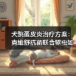 犬跳蚤皮炎治疗方案：克维舒抗菌联合驱虫如何成功控制病情(图4)