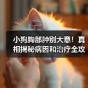 小狗胸部肿别大意！真相揭秘病因和治疗全攻略