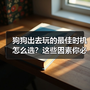 狗狗出去玩的最佳时机怎么选?这些因素你必须知道(图4) 狗狗出去玩的最佳时机怎么选?这些因素你必须知道(图4)