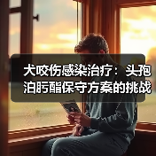 犬咬伤感染治疗：头孢泊肟酯保守方案的挑战与成效