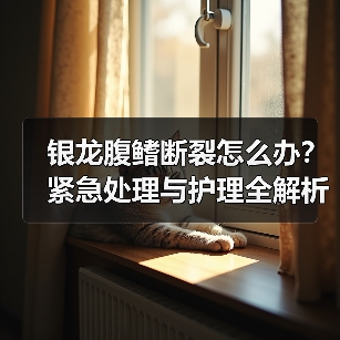 银龙腹鳍断裂怎么办？紧急处理与护理全解析(图2)