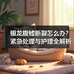银龙腹鳍断裂怎么办？紧急处理与护理全解析(图3)