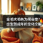 金毛犬毛色为何会变？出生到成年的变化全解析(图3)