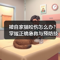 被自家猫咬伤怎么办?掌握正确急救与预防技巧(图2) 被自家猫咬伤怎么办?掌握正确急救与预防技巧(图2)