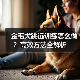 金毛犬跳远训练怎么做?高效方法全解析(图4) 金毛犬跳远训练怎么做?高效方法全解析(图4)