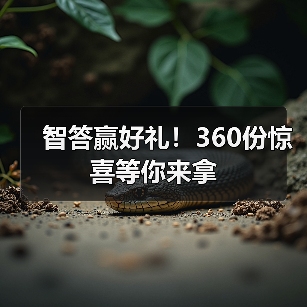 智答赢好礼!360份惊喜等你来拿(图3) 智答赢好礼!360份惊喜等你来拿(图3)