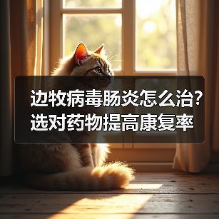 边牧病毒肠炎怎么治？选对药物提高康复率