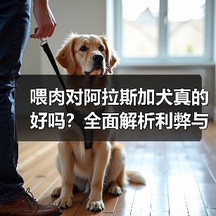 喂肉对阿拉斯加犬真的好吗?全面解析利弊与喂养技巧(图2) 喂肉对阿拉斯加犬真的好吗?全面解析利弊与喂养技巧(图2)