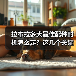 拉布拉多犬最佳配种时机怎么定？这几个关键点要掌握！