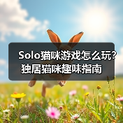 Solo猫咪游戏怎么玩?独居猫咪趣味指南(图4) Solo猫咪游戏怎么玩?独居猫咪趣味指南(图4)