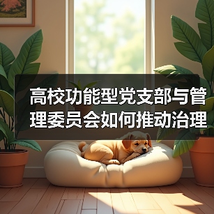 高校功能型党支部与管理委员会如何推动治理(图3)