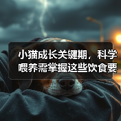 小猫成长关键期,科学喂养需掌握这些饮食要点(图3) 小猫成长关键期,科学喂养需掌握这些饮食要点(图3)