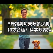 5斤狗狗每天喂多少狗粮才合适?科学喂养指南(图2) 5斤狗狗每天喂多少狗粮才合适?科学喂养指南(图2)