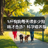 5斤狗狗每天喂多少狗粮才合适?科学喂养指南(图3) 5斤狗狗每天喂多少狗粮才合适?科学喂养指南(图3)