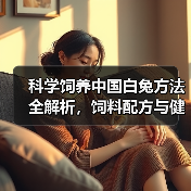 科学饲养中国白兔方法全解析,饲料配方与健康保健让养殖收益翻倍(图2) 科学饲养中国白兔方法全解析,饲料配方与健康保健让养殖收益翻倍(图2)