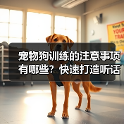 宠物狗训练的注意事项有哪些?快速打造听话好狗狗(图3) 宠物狗训练的注意事项有哪些?快速打造听话好狗狗(图3)