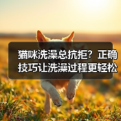 猫咪洗澡总抗拒?正确技巧让洗澡过程更轻松(图4) 猫咪洗澡总抗拒?正确技巧让洗澡过程更轻松(图4)