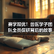 赛学双优!兽医学子团队全员保研背后的故事(图3) 赛学双优!兽医学子团队全员保研背后的故事(图3)