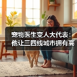 宠物医生变人大代表：他让三四线城市拥有高品质宠物医疗服务