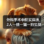 外科手术中阶实操班,2人一组一猫一狗实战训练!(图2) 外科手术中阶实操班,2人一组一猫一狗实战训练!(图2)