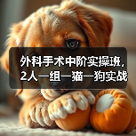 外科手术中阶实操班,2人一组一猫一狗实战训练!(图4) 外科手术中阶实操班,2人一组一猫一狗实战训练!(图4)