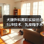犬猫外科高阶实操班含SUB技术、乳糜胸手术,手把手教学提升临床技能!(图2) 犬猫外科高阶实操班含SUB技术、乳糜胸手术,手把手教学提升临床技能!(图2)