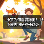 小孩为何喜爱狗狗？15个原因揭秘成长益处(图2)