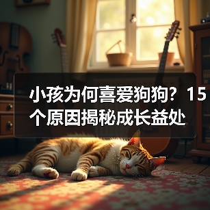 小孩为何喜爱狗狗？15个原因揭秘成长益处