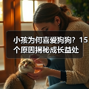 小孩为何喜爱狗狗？15个原因揭秘成长益处(图3)