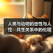 人类与动物的兽性与人性:共生关系中的伦理与情感纽带(图2) 人类与动物的兽性与人性:共生关系中的伦理与情感纽带(图2)