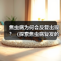 焦虫病为何会反复出现?(探索焦虫病复发的原因及预防措施)(图3) 焦虫病为何会反复出现?(探索焦虫病复发的原因及预防措施)(图3)
