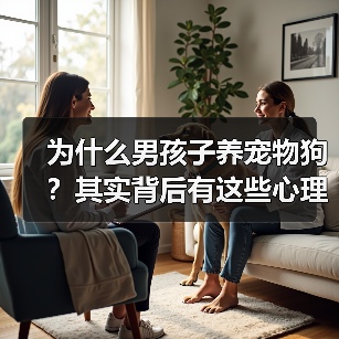 为什么男孩子养宠物狗？其实背后有这些心理(图1)