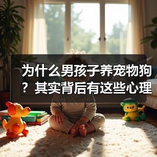 为什么男孩子养宠物狗？其实背后有这些心理(图3)