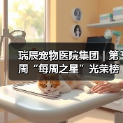 瑞辰宠物医院集团 | 第3周“每周之星”光荣榜