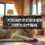 犬肾病症状识别全解析!预防与治疗指南(图4) 犬肾病症状识别全解析!预防与治疗指南(图4)