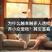 为什么越来越多人选择养小众宠物?其实答案很简单(图2) 为什么越来越多人选择养小众宠物?其实答案很简单(图2)