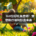 360份好礼免费领!宠物医疗福利惊喜来袭(图3) 360份好礼免费领!宠物医疗福利惊喜来袭(图3)