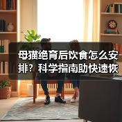 母猫绝育后饮食怎么安排？科学指南助快速恢复