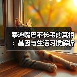 泰迪嘴巴不长毛的真相:基因与生活习惯解析(图2) 泰迪嘴巴不长毛的真相:基因与生活习惯解析(图2)