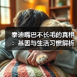 泰迪嘴巴不长毛的真相：基因与生活习惯解析