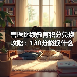 兽医继续教育积分兑换攻略:130分能换什么?(图2) 兽医继续教育积分兑换攻略:130分能换什么?(图2)
