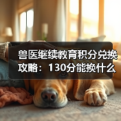 兽医继续教育积分兑换攻略:130分能换什么?(图3) 兽医继续教育积分兑换攻略:130分能换什么?(图3)