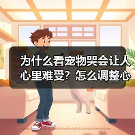 为什么看宠物哭会让人心里难受？怎么调整心态？(图1)