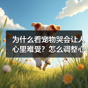 为什么看宠物哭会让人心里难受？怎么调整心态？(图3)