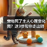 宠物死了主人心理变化图？这3步帮你走出阴影
