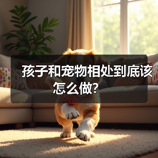 孩子和宠物相处到底该怎么做?(图1) 孩子和宠物相处到底该怎么做?(图1)