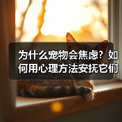 为什么宠物会焦虑？如何用心理方法安抚它们？(图1)