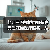 他让三四线城市拥有高品质宠物医疗服务：从医生到人大代表的初心与实践(图2)